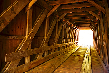 Bunker hill covered bridge, Catawba County, North Carolina