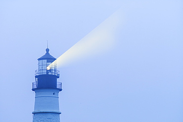 Lightbeam from Portland Head Light, Portland, Maine