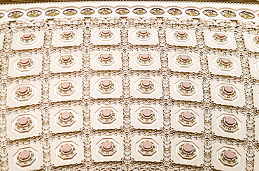 USA, Washington DC, Capitol Building, Close up coffers