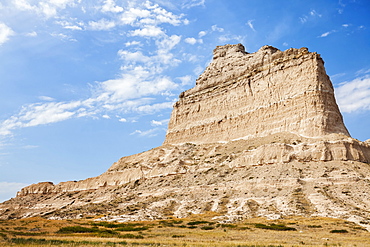 Scott's Bluff National Monument, Majestic rock formation, USA, Nebraska, Scott's Bluff National Monument