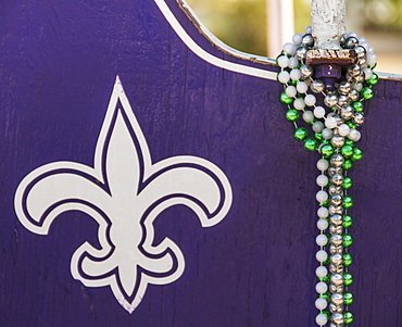 Close up of Fleur de Lys, USA, Louisiana, New Orleans