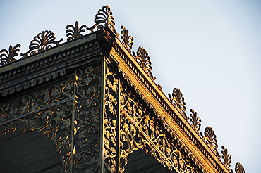 Close-up of balcony railing, USA, Louisiana, New Orleans