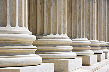 Row of stone columns