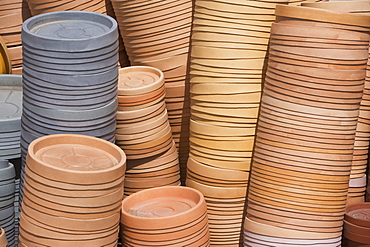 Piles of pots