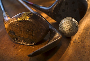 Antique golfing gear