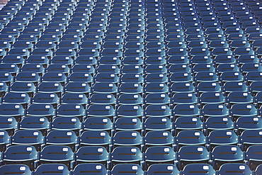 Empty bleacher seats