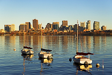 USA, Massachusetts, Boston skyline