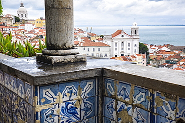 View of Alfama district, Lisbon, Portugal