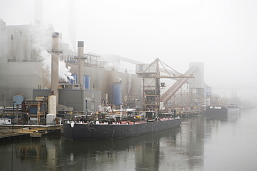 Oil tanker boat, New York City