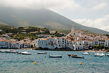 View of Cadaques, Spain, Catalonia, Costa Brava, Girona province, Cadaques