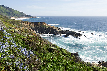 Rocky coastline, Big Sur, Carmel, California