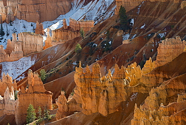 Rock formations in Bryce Canyon, Bryce Canyon, Utah
