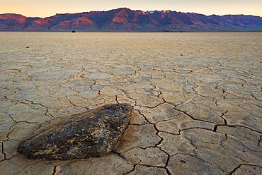 Desert landscape at sunset, Harney County, Oregon