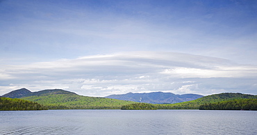 Panorama of Lake Placid, Lake Placid, New York