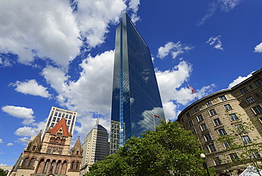 Office buildings of Copley Square, Boston, Massachusetts