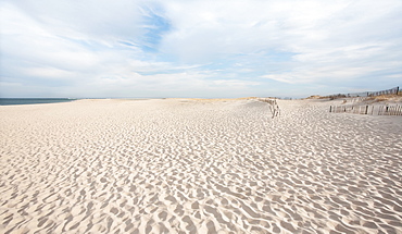 Scenic view of beach, Lighthouse Beach, Chatham, Massachusetts USA