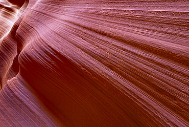 Lower Antelope Canyon, Close-up view of sandstone, Lower Antelope Canyon, Arizona