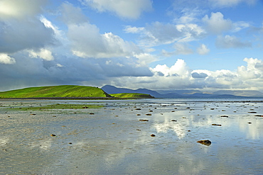 Clouds reflecting in calm water, Clew Bay, County Mayo, Ireland