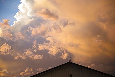 Sky at sunset, Colorado, USA