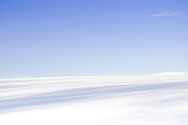 Scenic view of winter landscape, New Jersey, USA