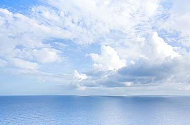 Scenic view of seascape, St. John, US Virgin Islands