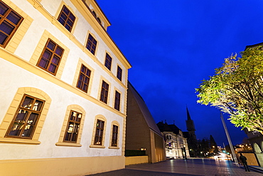 Liechtensteinisches Landesmuseum and Stadtle Street, Liechtenstein, Vaduz, Liechtensteinisches Landesmuseum,Stadtle Street 