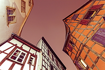 Old town architecture, France, Alsace, Strasbourg