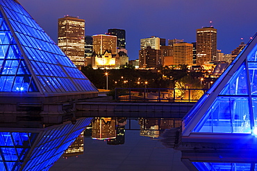 Muttart Conservatory, Canada, Alberta, Edmonton