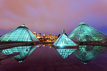 Muttart Conservatory, Canada, Alberta, Edmonton