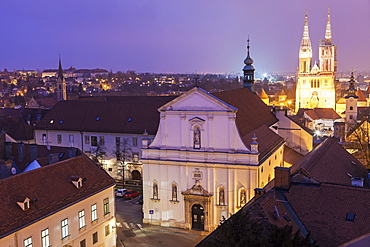 Zagreb Cathedral and St. Catherine Church, Croatia, Zagreb, Zagreb Cathedral, St. Catherine Church