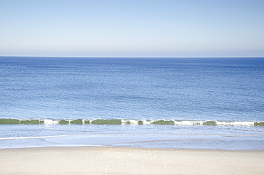 Massachusetts, Orleans, Nauset Beach and sea