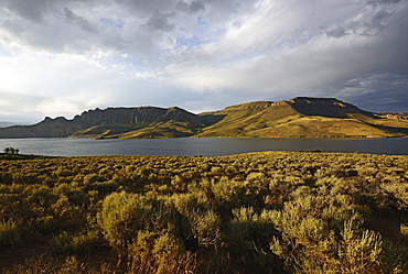 USA, Colorado, Gunnison, Curecanti National Recreation Area and Blue Mesa Reservoir