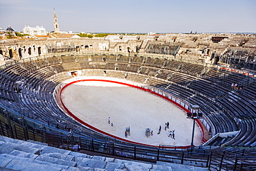 France, Occitanie, Nimes, Arena of Nimes