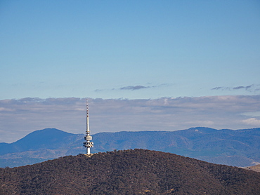 Telstra tower in the Black Mountains, Canberra, Canberra, Australia