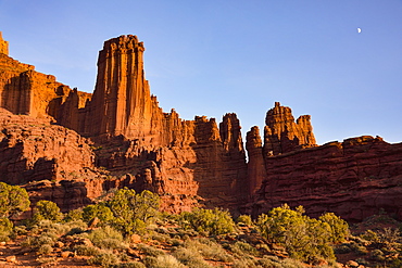 Fisher Towers in Utah, USA