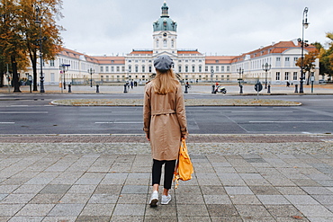 Young woman by Charlottenburg Palace