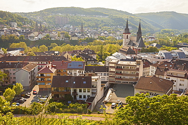 Townscape of Bingen, Germany