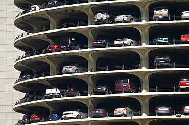 Parking garage Marina City Chicago Illinois USA