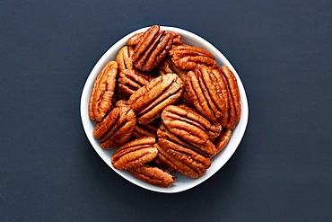 Pecans in bowl