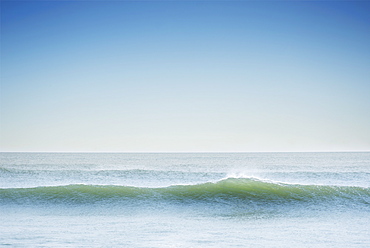 United States, Massachusetts, Cape Cod, Nantucket, Sea waves breaking near shore