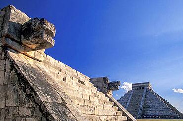 Mexico, Yucatan, Chichen Itza, Maya ruins