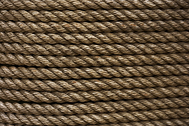 Still life closeup of rope