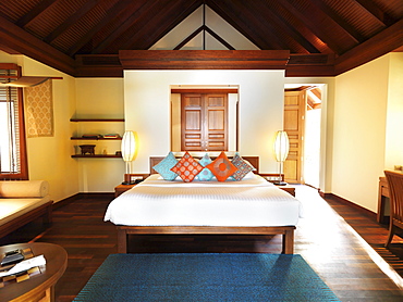 Bedroom in spa resort