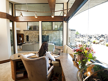 Home office interior, USA, Utah, St George