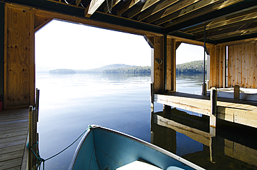 Lake Placid seen from boathouse