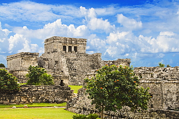 Mexico, Tulum, ancient ruins