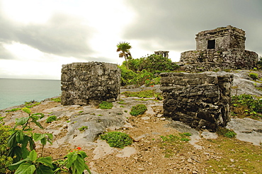Mexico, Tulum, ancient ruins