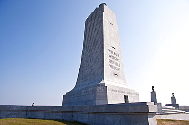 USA, North Carolina, Outer Banks, Kill Devil Hills, Wright Brothers Memorial