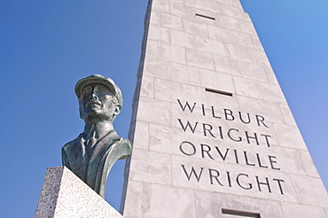 USA, North Carolina, Outer Banks, Kill Devil Hills, Wright Brothers Memorial