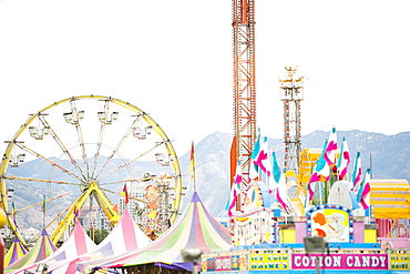 View of amusement park, USA, Utah, Salt Lake City 